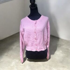 New York style Pink Women's Sweater Size L B28